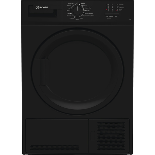 Indesit C YD C82 Bbgl UK 8 kg Condenser Tumble Dryer - Black - image 1