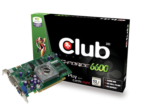 CLUB3D Club 3D GeForce 6600
