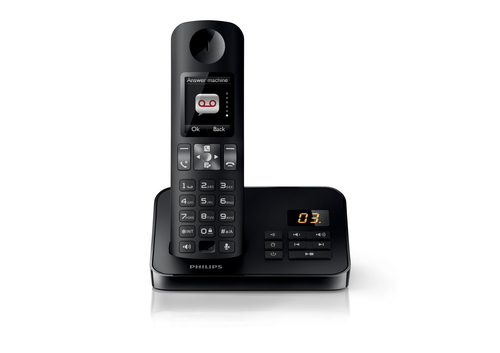 Philips D6051B/FT telephone DECT telephone Caller ID Black – image 2