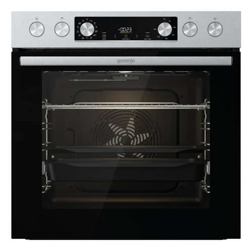 Gorenje Easy Heißluft Set 2 EB-HerdsetBCS 6737 E06X+ ECD 634 BX cooking appliance set Zone induction hob Electric