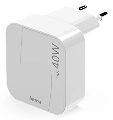Hama 00125148 зарядное устройство для мобильных устройств Смартфон, Планшет Белый Кабель переменного тока Быстрая зарядка Для помещений