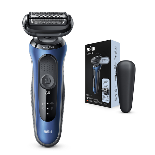 Braun Series 6 60-B1000s Foil shaver Blue