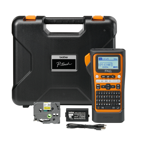 Brother PT-E310BTVP impresora de etiquetas Transferencia térmica 180 x 180 DPI 20 mm/s Inalámbrico y alámbrico HSE/TZe Bluetooth QWERTY imagen 9