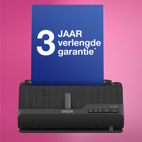 Epson ES-C320W compacte A4-documentscanner met Wi-Fi-connectiviteit en U-traject – Foto 3 van 10