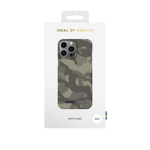 iDeal of Sweden Printed Case iPhone 12PM/13PM Matte Camo