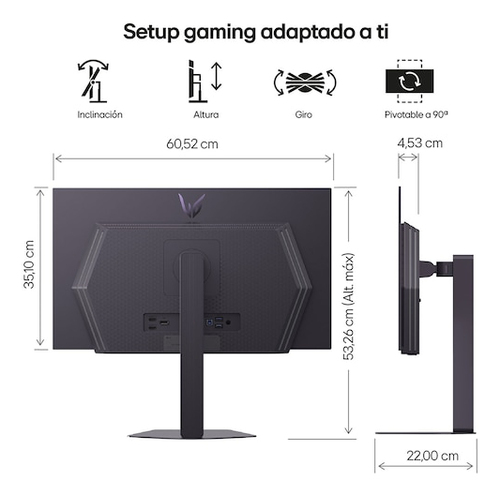 Monitor Gaming LG 27GX704A-B