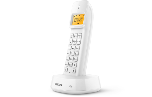 Philips D1401W/77 telephone DECT telephone Caller ID White