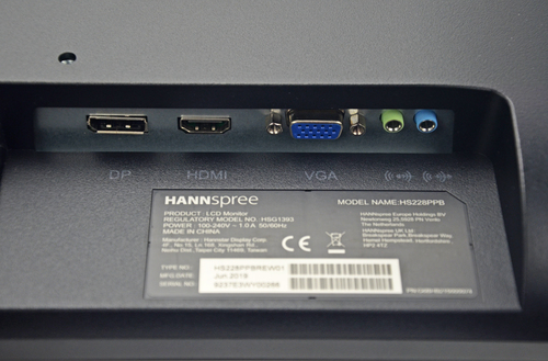Hannspree HS228PPB computer monitor – image 8