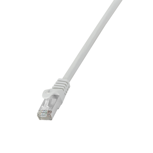 LogiLink CP2012S сетевой кабель Белый 0,25 m Cat6 F/UTP (FTP) Круглый