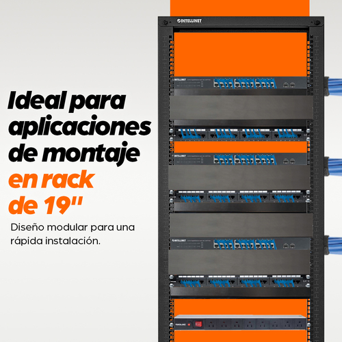  Rack de 2 Postes 45U INTELLINET 715997