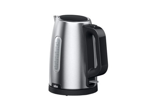 Braun WK 1500 электрический чайник 1,7 L 2200 W Черный, Нержавеющая сталь