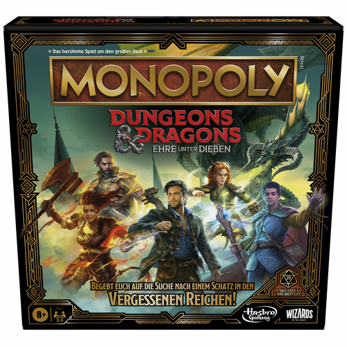 Monopoly Dungeons & Dragons Board game Стратегия