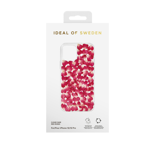 iDeal of Sweden Clear Case iPhone 12/12P Red Roses – image 2