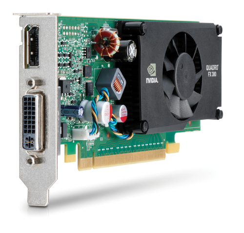 HP NVIDIA Quadro FX380 LP 512MB Graphics
