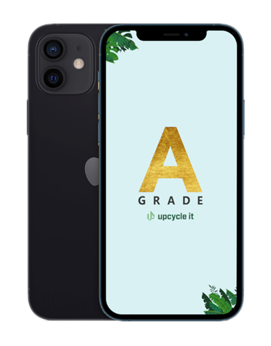 upcycle it Apple iPhone 12 15,5 cm (6.1") Две SIM-карты iOS 17 128 GB Черный Восстановленный товар