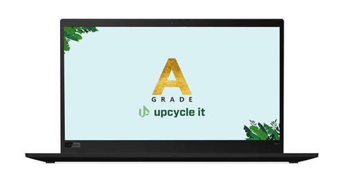 upcycle it Lenovo ThinkPad X1 Carbon 7th (Refurbished) A Intel® Core™ i5 i5-8265U Ноутбук 35,6 cm (14") Full HD 8 GB LPDDR3-SDRAM 256 GB Твердотельный накопитель (SSD) Windows 11 Pro Черный Северные страны