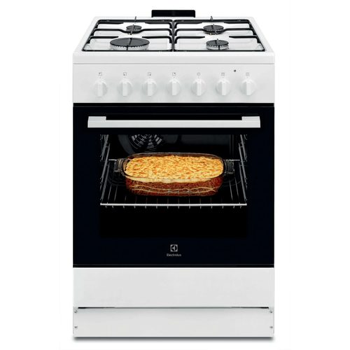 Electrolux LKK620010W Freestanding cooker Electric Gas White