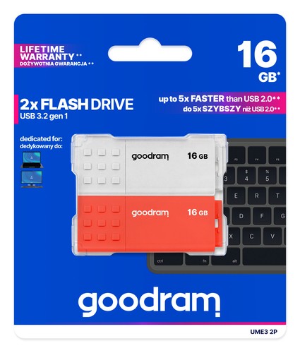Goodram 2-PACK UME3-0160MXR11-2P