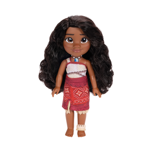 Disney Vaiana Muñeca Vaiana 38 cm con Accesorios y Totalmente Articulada