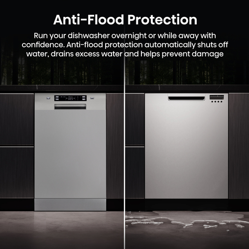 Hisense HS523C15XUK Slimline Freestanding Dishwasher - Stainless Steel – image 9
