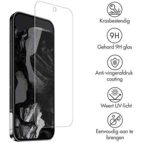 Accezz Gehard Glas Screenprotector Google Pixel 9 Pro XL, afbeelding 2