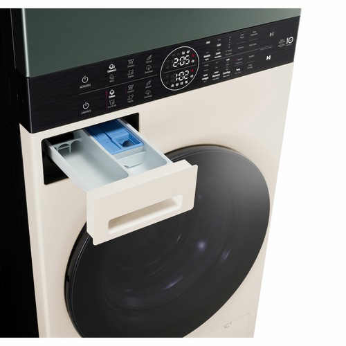 LG WT1210EGF washer dryer Freestanding Front-load Green, White – image 3