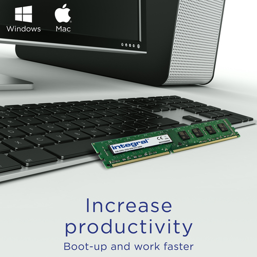 Integral 4GB PC RAM MODULE DDR3 1600MHZ PC3-12800 UNBUFFERED NON-ECC DIMM – image 2