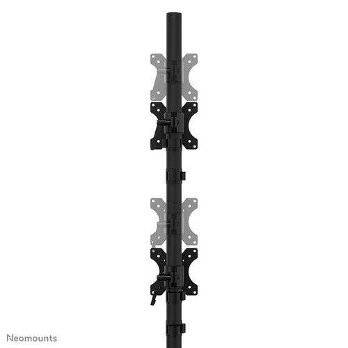 Neomounts DS45-600BL2V Monitorstandaard voor twee schermen 10-32" monitorarm, afbeelding 6