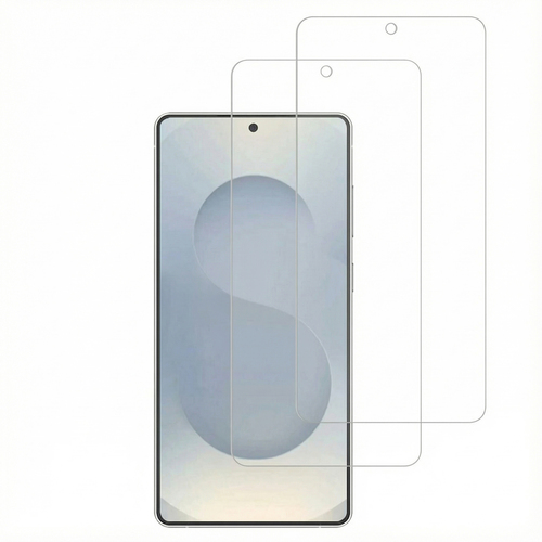 Accezz 2 pack glass voor Samsung Galaxy S25 Edge Smartphone screenprotector Transparant