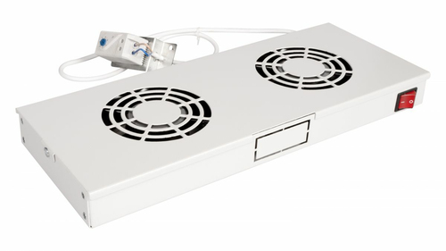 Equip Lüftermodul 19" voor Serverschränke, 4xLüfter RAL7035, afbeelding 3