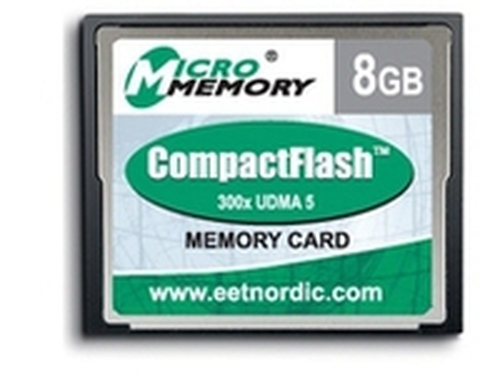 CoreParts MMCFX300/8GB memory card CompactFlash