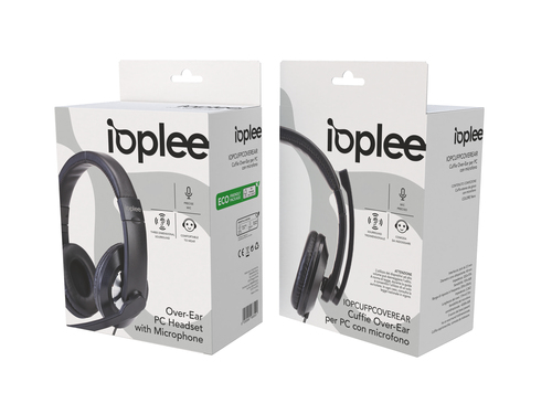 IOPLEE IOPCUFPCOVEREAR headphones/headset Wired Head-band Office/Call center Black – image 3