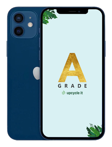 upcycle it Apple iPhone 12 (Refurbished) A 15,5 cm (6.1") Две SIM-карты iOS 17 64 GB Синий Восстановленный товар