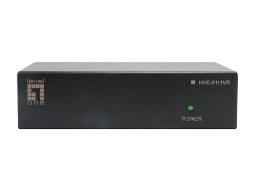 LevelOne VGA Audio over Cat.5 Receiver, 300m – image 3