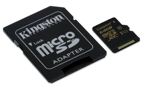 Kingston Technology microSDHC/SDXC Class 10 UHS-I 64GB – image 2