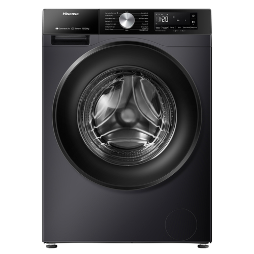Hisense 3S Series WD3S1043BB3 Wifi Connected 10.5Kg/6Kg Washer Dryer with 1400 rpm - Black - D Rated [Wash&Dry], A Rated [Wash Only], Black - image 2