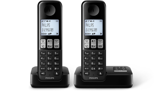 Philips D5352B/FR telephone Caller ID Black – image 2