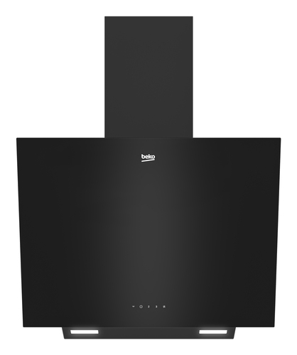 Beko BHCA66741BBB Wall-mounted Black 445 m³/h