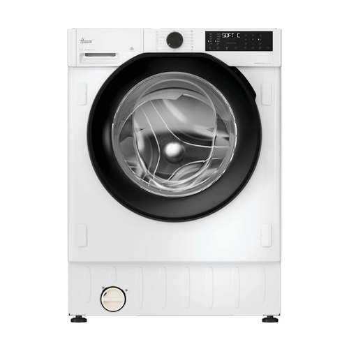 Hoover H-Wash&Dry 400 Pro BH4SD696M6DB9-80 Wifi Connected Integrated 9Kg/6Kg Washer Dryer with 1600 rpm - White - D Rated [Wash&Dry], A Rated [Wash Only], White - image 1