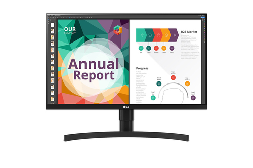 LG 27BN85U-B монитор для ПК 68,6 cm (27") 3840 x 2160 пикселей 4K Ultra HD Черный