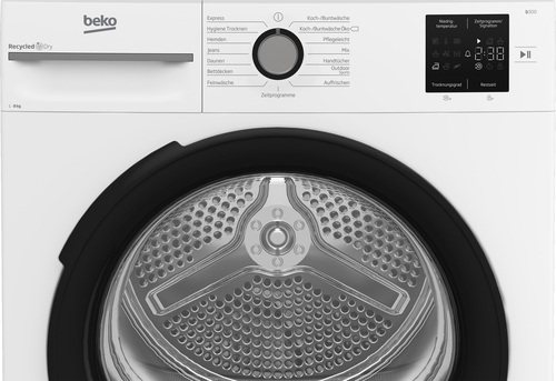 Beko BM3T38220X tumble dryer Freestanding Front-load – image 4