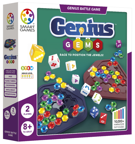 SmartGames SG Genius Gems Bordspel, afbeelding 4