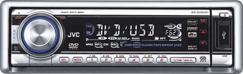 JVC Multimedia DVD/CD Receiver with USB Port