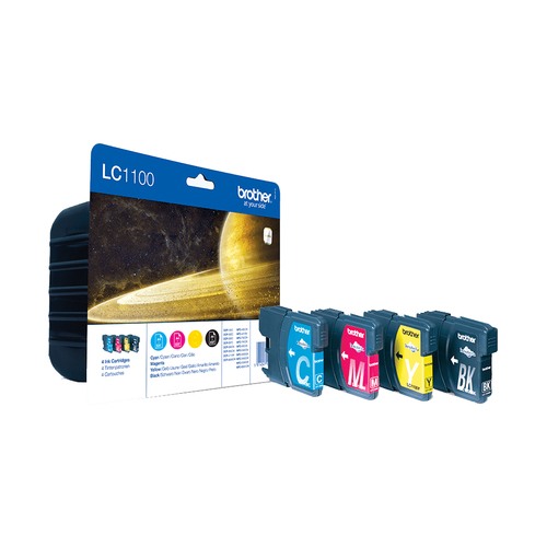 Brother LC-1100VALBP – Multipack nero + ciano + magenta + giallo originale