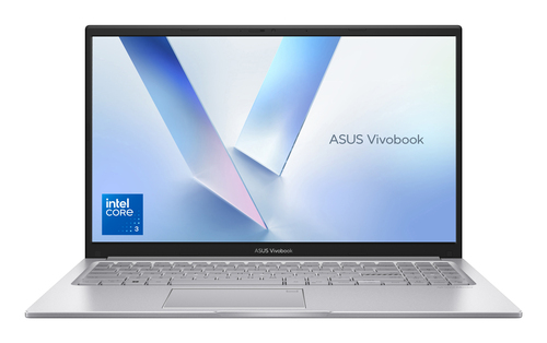 ASUS Vivobook 15 X1504VA-BQ4308W Intel Core 3 100U Ноутбук 39,6 cm (15.6") Full HD 8 GB DDR5-SDRAM 512 GB Твердотельный накопитель (SSD) Wi-Fi 6 (802.11ax) Windows 11 Home Серебристый