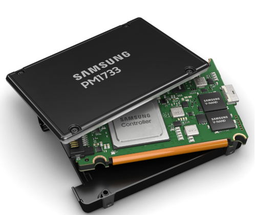 Samsung PM1733 3.84TB 3,84 TB 2.5" PCI Express 4.0 NVMe V-NAND