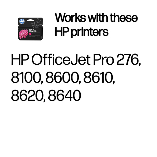 HP 951XL High Yield Magenta Original Ink Cartridge (CN047AE) - image 2