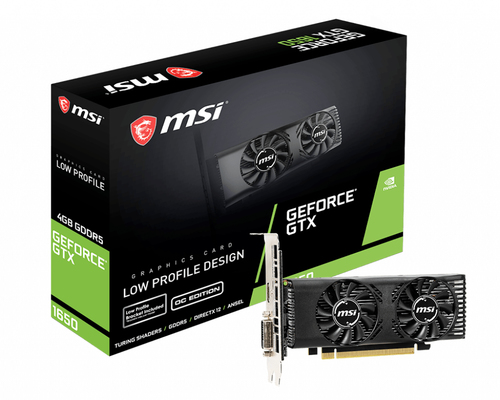 MSI GeForce GTX 1650 4GT LP OC