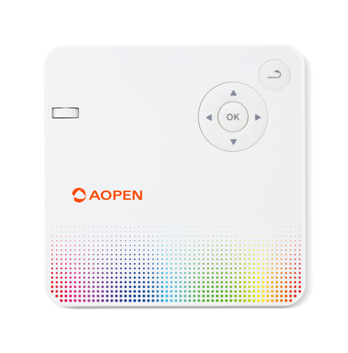 Acer AOpen PV10 - DLP projector - 300 lumens - WVGA (854 x 480) - 16:9 - white – image 6