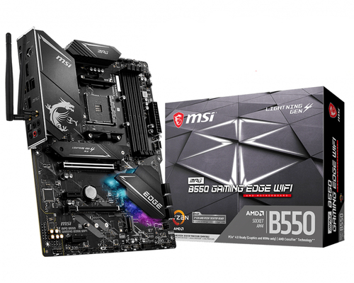 MSI MPG B550 Gaming Edge WiFi AMD B550 Разъем AM4 ATX